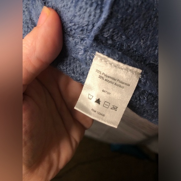 Blue Cardigan with pockets - Picture 6 of 13